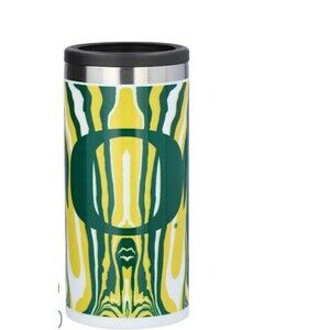 Oregon Ducks Stainless Steel 12oz. Slim Can Cooler